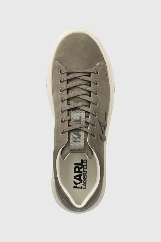 Замшеві кросівки Karl Lagerfeld MAXI KUP сірий KL52217.299