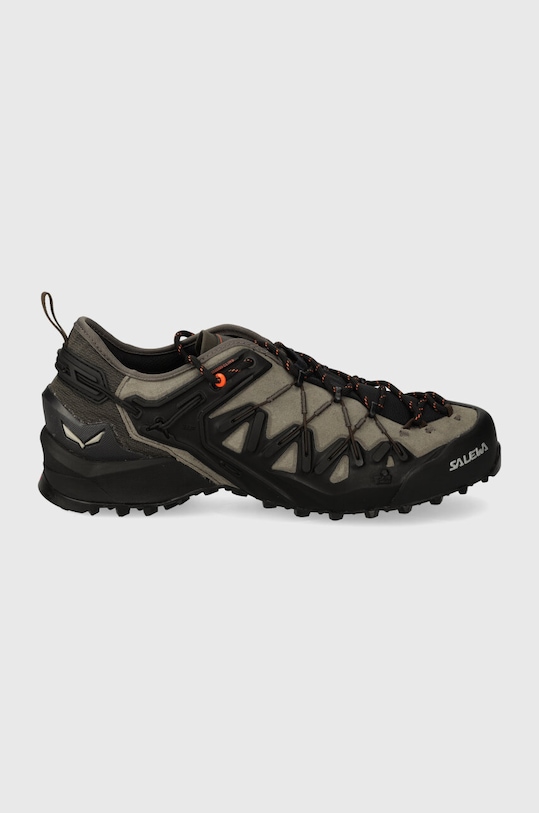 Salewa pantofi Wildfire Edge piele întoarsă negru 00.0000061346