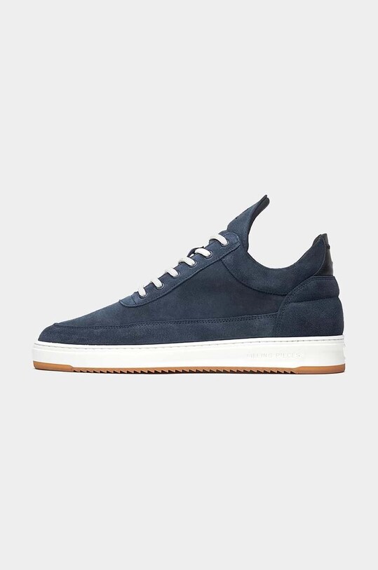 Filling Pieces sneakersy zamszowe Low Top Suede Planet friendly granatowy 10122791916