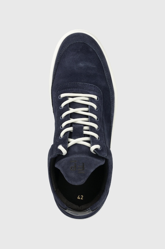 Filling Pieces sneakersy zamszowe Low Top Suede granatowy 10122791916