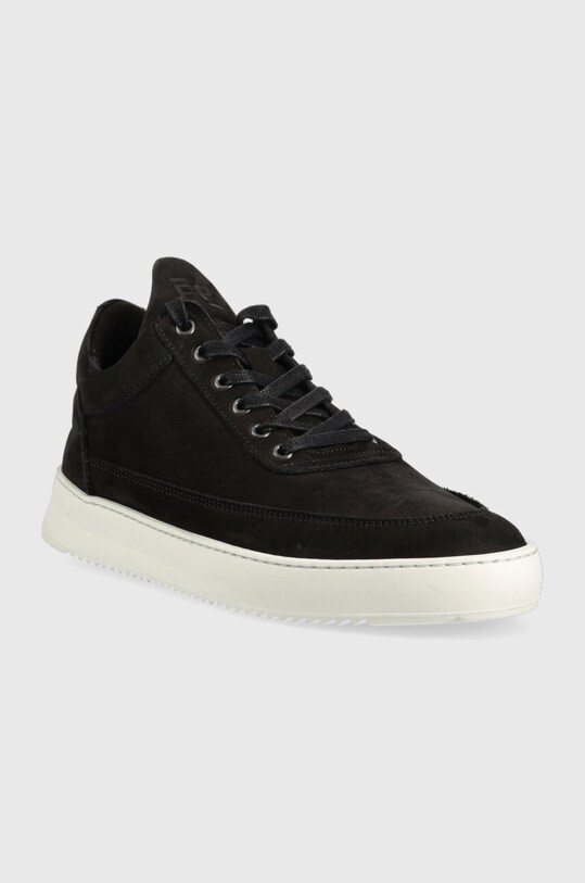 Filling Pieces sneakers din piele întoarsă Low top Ripple 25121721863 negru AA00