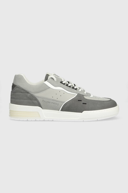 Filling Pieces sneakersy skórzane Curb Era skóra zamszowa szary 48333391002