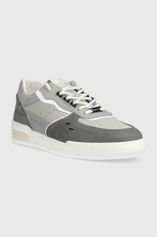 Filling Pieces sneakersy skórzane Curb Era 48333391002 szary SS23