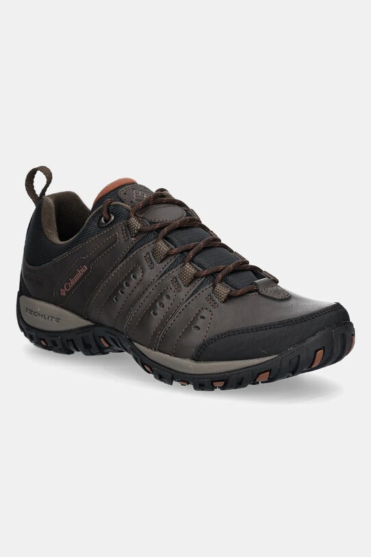 Παπούτσια Columbia Woodburn II Waterproof χωρίς μόνωση καφέ 1553001