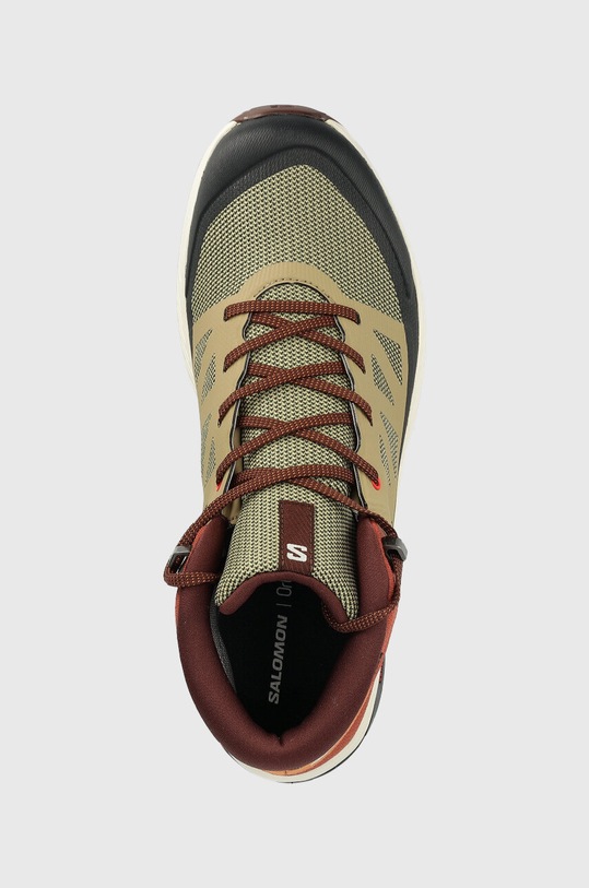 Boty Salomon Outrise Mid GTX hnědá L47143700