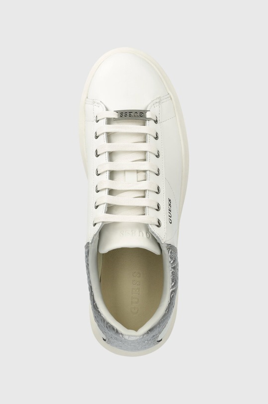 Guess sneakersy VIBO biały FM6VIB.LEA12.WHISI