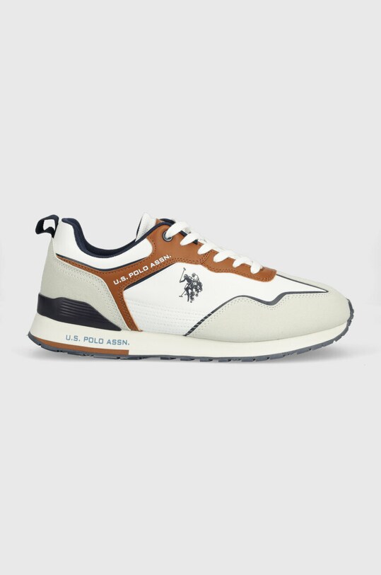 Маратонки U.S. Polo Assn. TABRY еко велур бял TABRY002M.3TH1