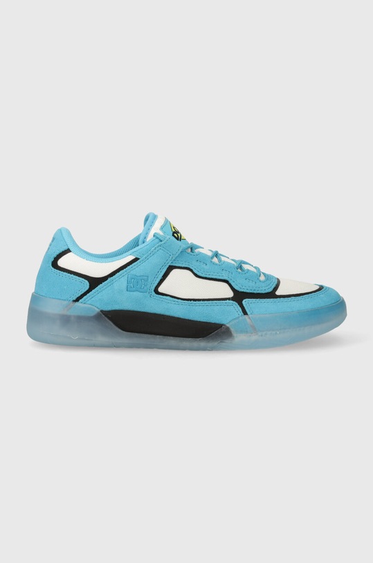 DC sneakersy skórzane Metric ADYS100742 niebieski SS24