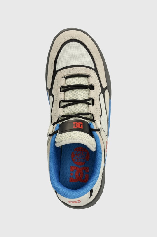 DC sneakersy skórzane Metric szary ADYS100742