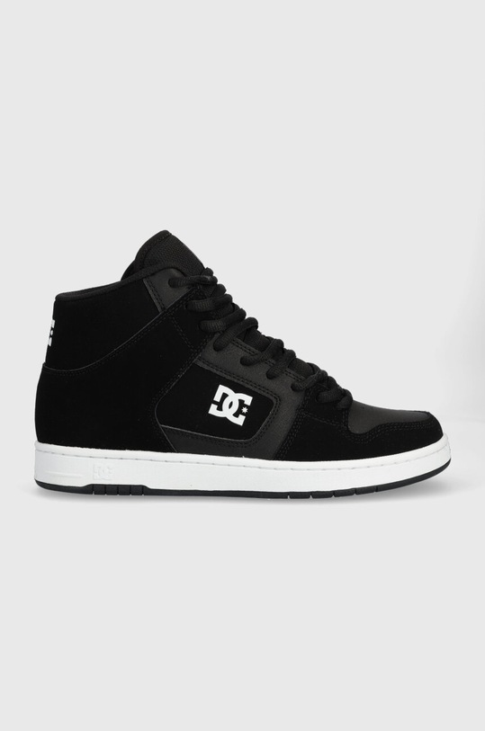 DC sneakers piele întoarsă negru ADYS100743