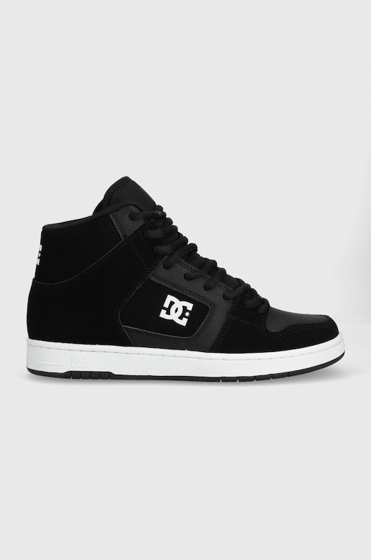 DC sneakers piele întoarsă negru ADYS100743