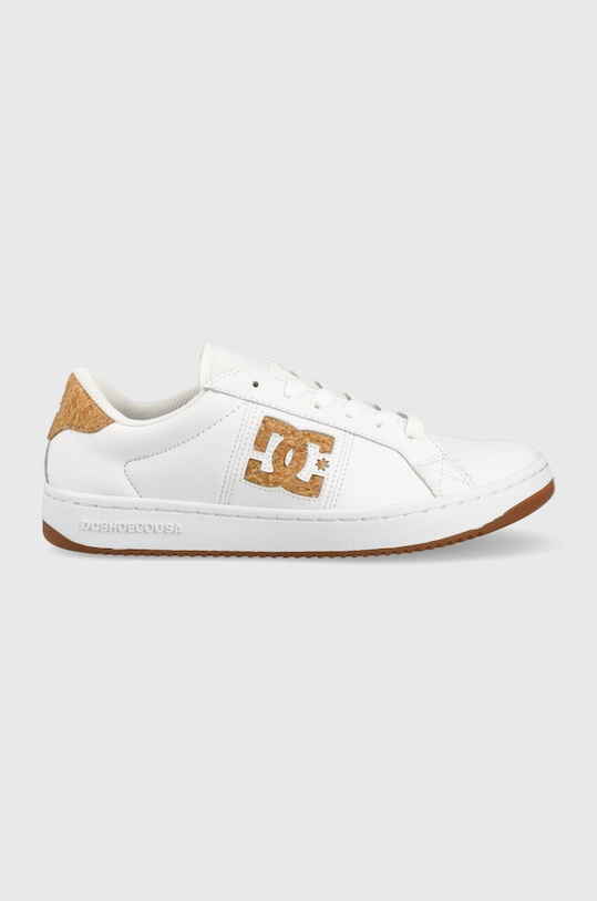DC sneakers piele acoperită alb ADYS100774