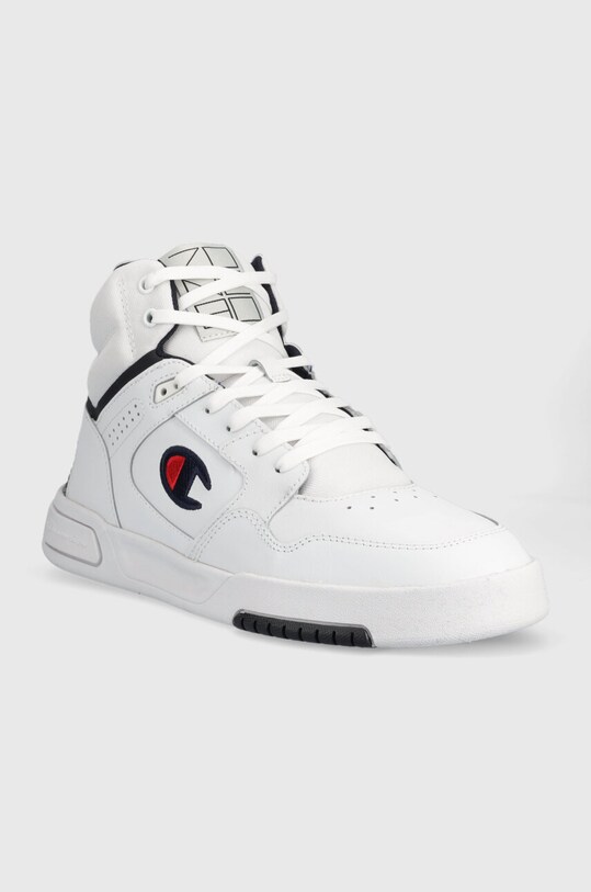 Champion sneakers din piele Mid Cut Shoe Z80 S22095 alb SS23