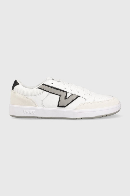 Vans sneakersy Lowland CC skóra zamszowa biały VN0A7TNLIYP1