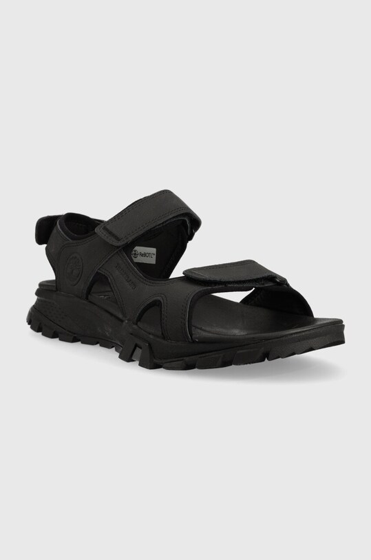 Timberland sandały skórzane Lincoln Peak TB0A5T5G0151 czarny SS23