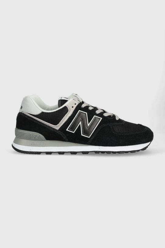 New Balance 574 Black White tekstylny czarny ML574EVB