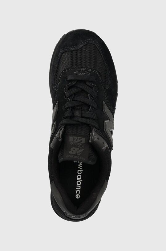 New Balance 574 Triple Black μαύρο ML574EVE