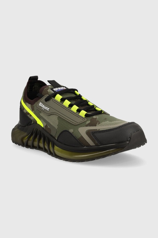 Blauer sneakersy Crush S3CRUSH01 zielony SS23