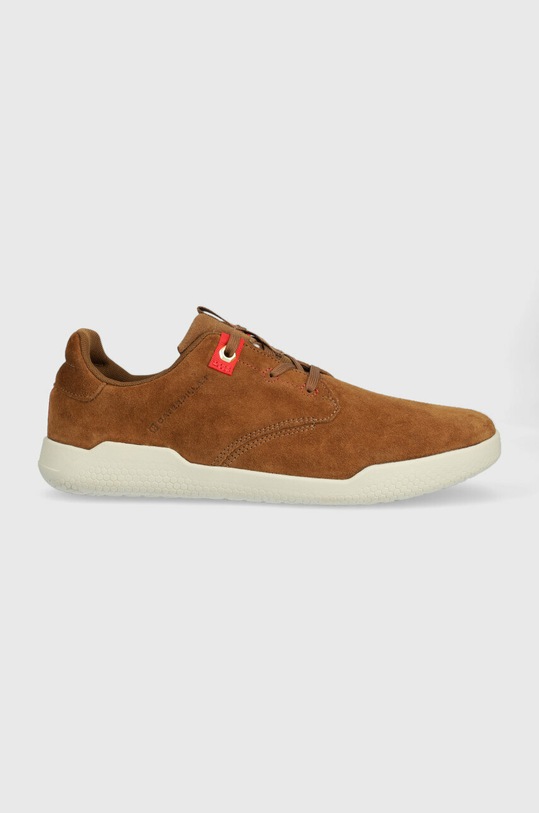 Semišové sneakers boty Caterpillar HEx STAT nízký hnědá P111167