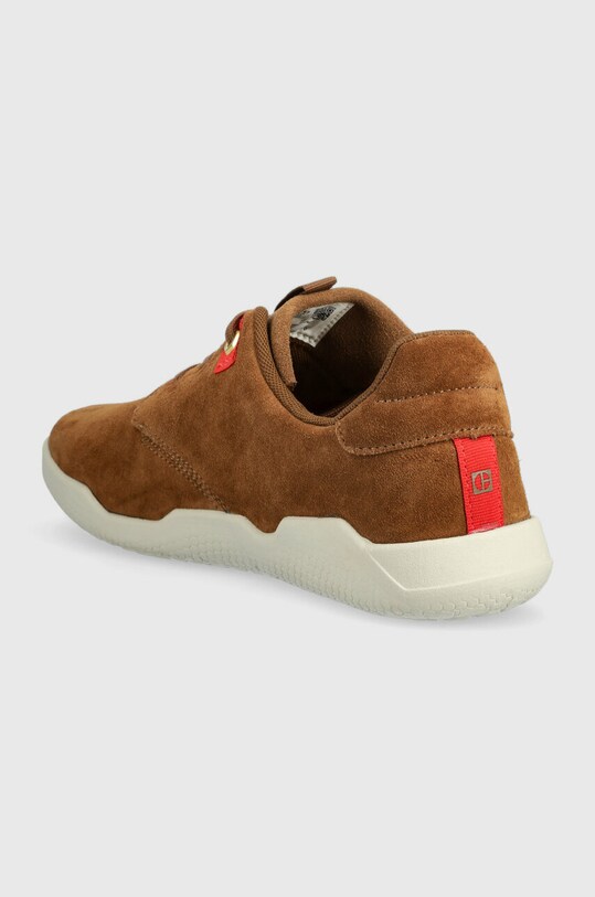 Obuwie Caterpillar sneakersy zamszowe HEx STAT P111167 brązowy