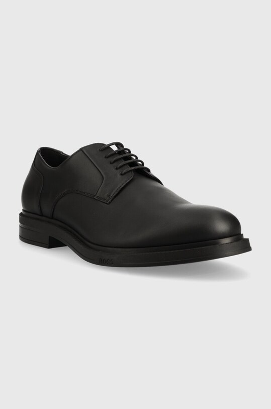 BOSS scarpe in pelle Saul 50492778.001 nero SS23