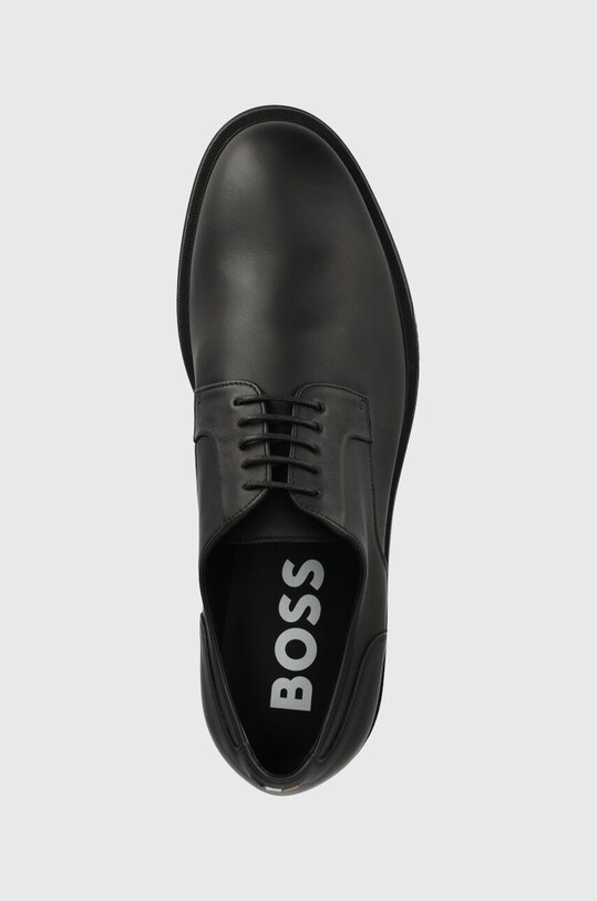 BOSS scarpe in pelle Saul nero 50492778.001