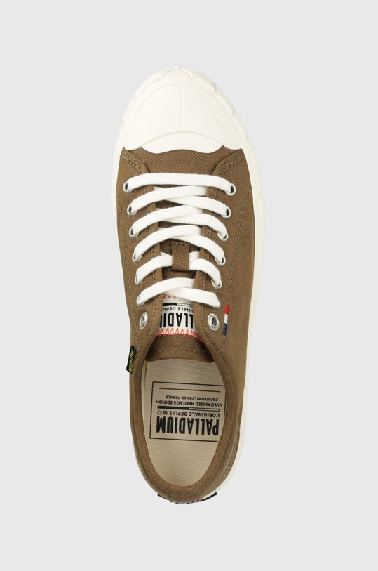 Πάνινα παπούτσια Palladium HERITAGE ACE πράσινο 77014.307.M