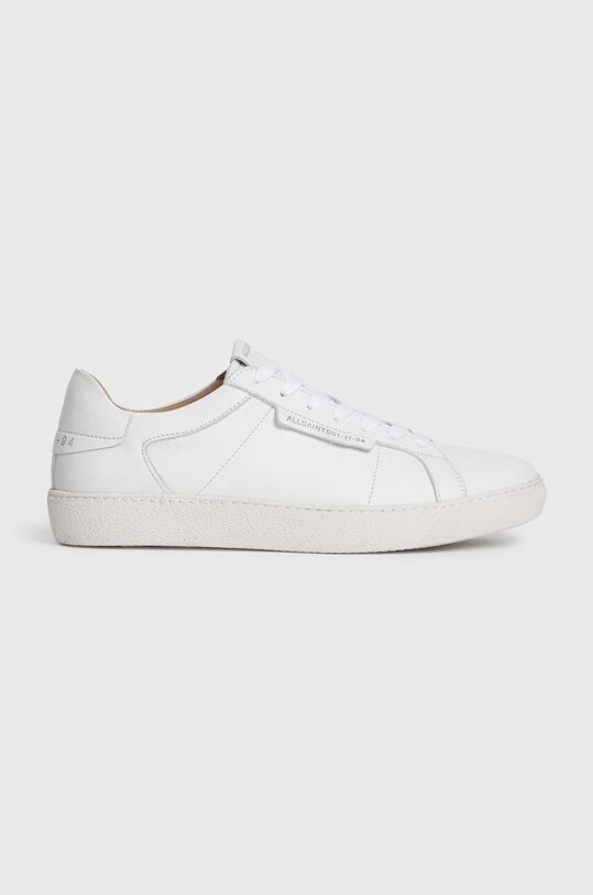 AllSaints sneakers din piele SHEER mic de statură alb MZ039Z