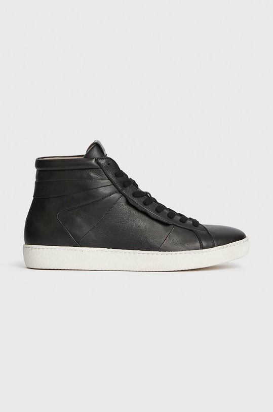 AllSaints trampki skórzane MILES czarny MZ087V