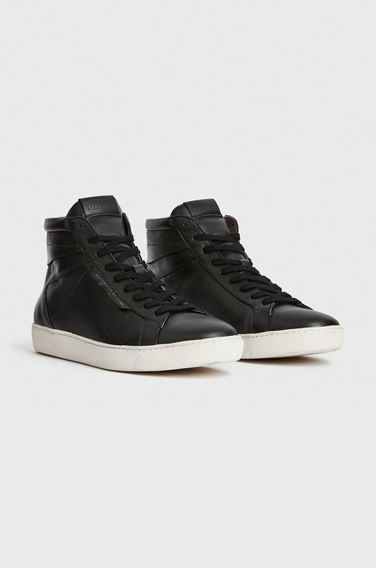 AllSaints trampki skórzane MILES MZ087V czarny SS23