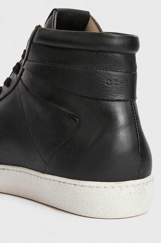 AllSaints trampki skórzane MILES czarny MZ087V