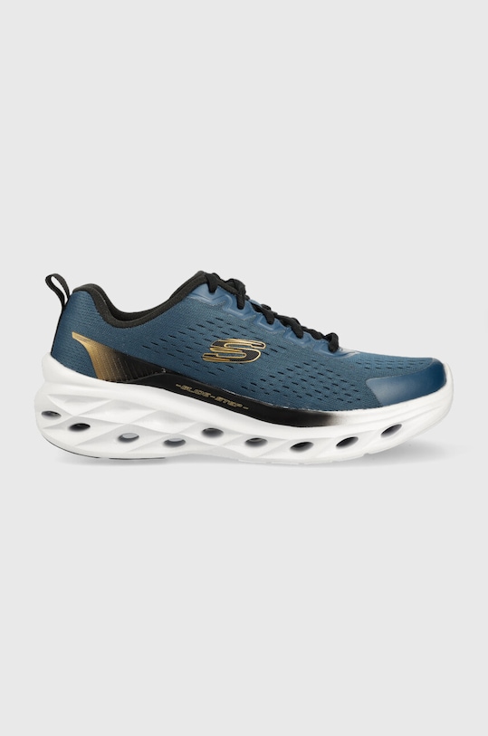 Tréninkové boty Skechers Glide-Step Swift Frayment textilní námořnická modř 232634