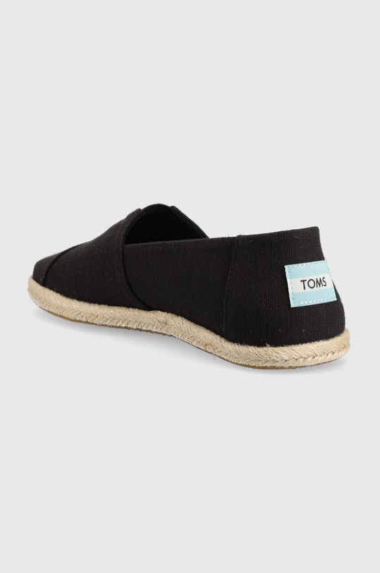 Obuwie Toms espadryle Alpargata Rope 10019894 czarny