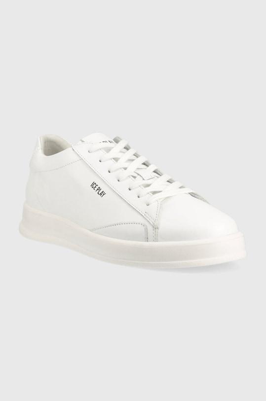 Ice Play sneakersy skórzane CAMPS006M.3L1 biały SS23