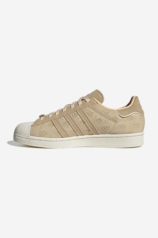 Obuwie adidas Originals sneakersy zamszowe GY0027 Superstar GY0027 beżowy
