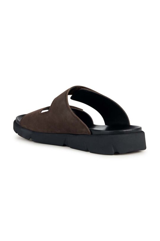 Încălțăminte Geox papuci din piele U XAND 2S B U35BGB.00032.C6009 maro