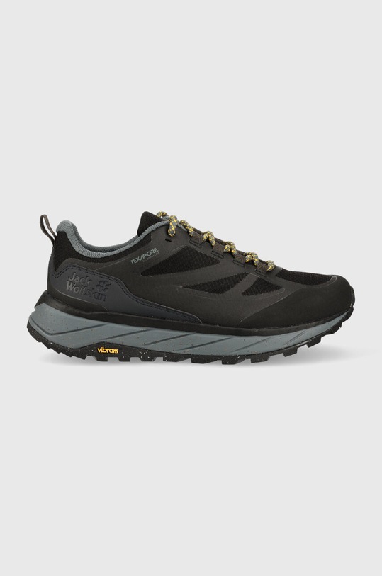 Ботинки Jack Wolfskin Terraventure Texapore Low без утепления чёрный 4051621