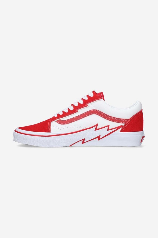 Obuwie Vans tenisówki VN0009Q56RT Old Skool Bolt VN0009Q56RT czerwony