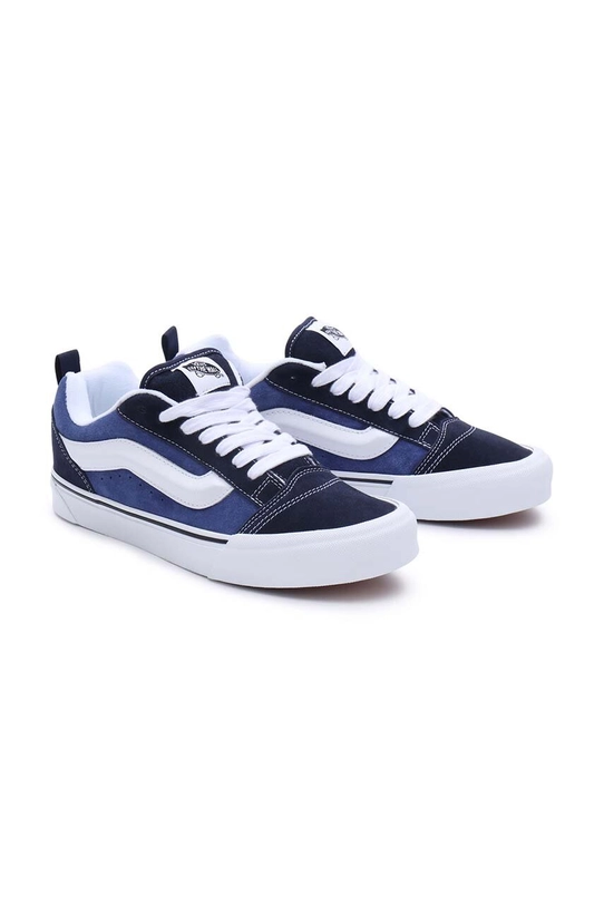 Vans tenisówki zamszowe Knu Skool VN0009QCNWD niebieski AA00