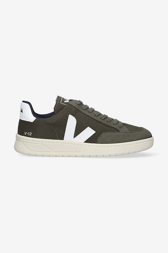 Veja sneakers V-12 B-MESH pelle scamosciata marrone XD012820