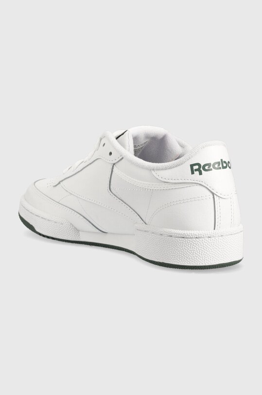 Încălțăminte Reebok Classic sneakers din piele CLUB C 85 FZ6014 alb