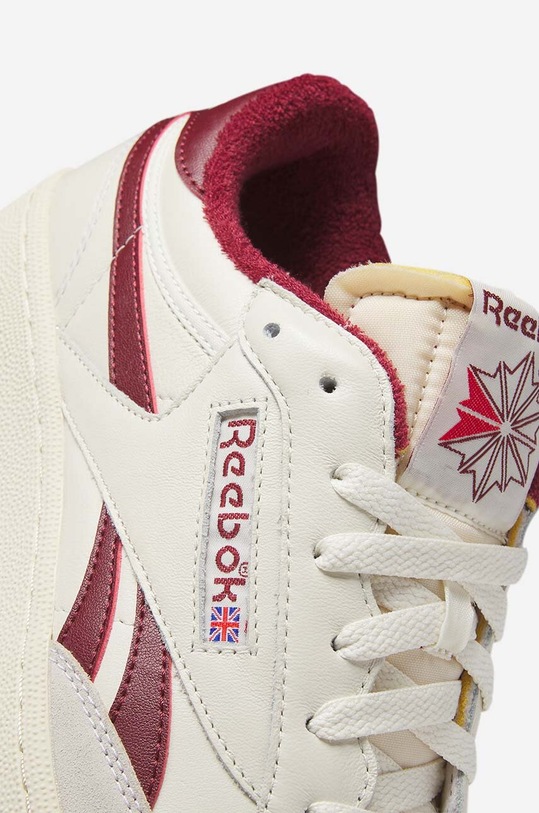 Reebok Classic sneakersy skórzane Club C GW7263 beżowy