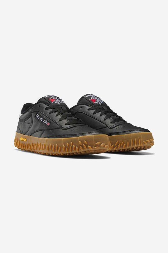 Kožené tenisky Reebok Classic Club C Vibram čierna GY9911