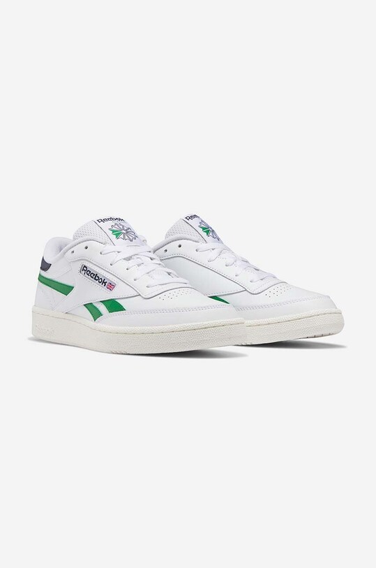 Кожаные кроссовки Reebok Classic Club C Revenge белый GZ5163