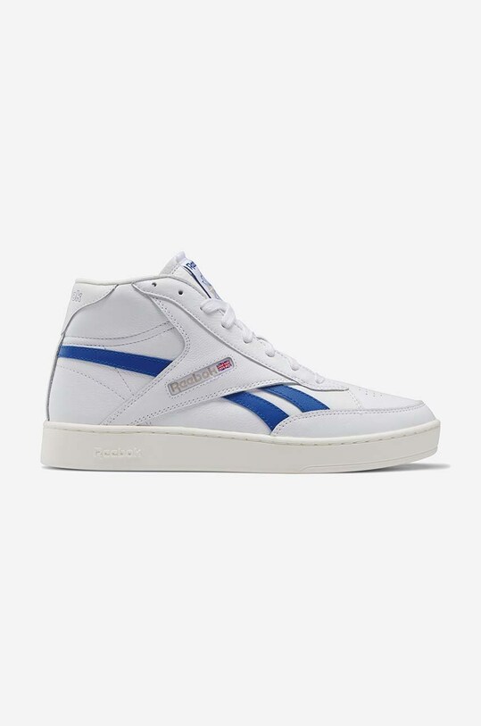 Tenisky Reebok Classic Club C Form Hi usňová koža biela HR0670
