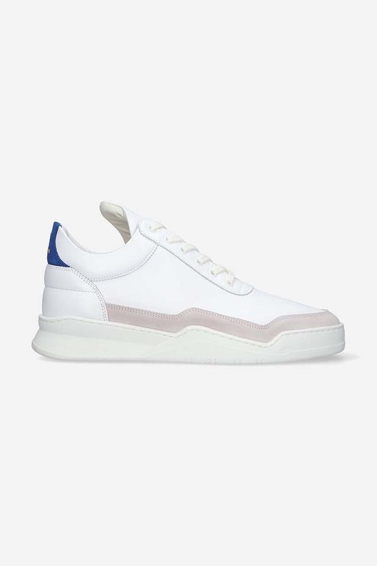 Кожаные кроссовки Filling Pieces Low Top Ghost низкая белый 10120631925
