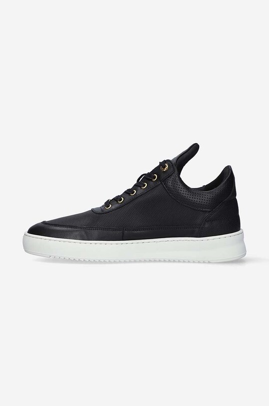 Обувь Кожаные кроссовки Filling Pieces Low Top 10126591861 чёрный