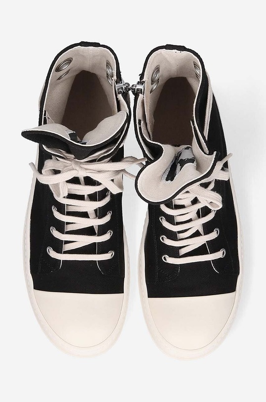 Rick Owens trampki czarny DU01C6800.DQES1.BLACK