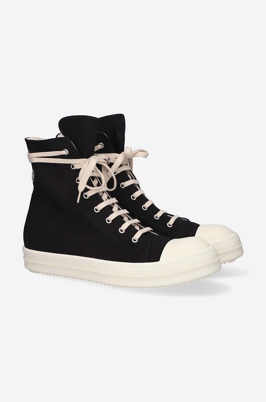 Rick Owens trampki DU01C6800.DQES1.BLACK czarny
