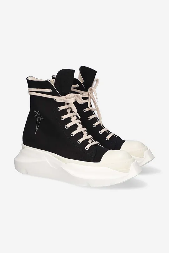 Rick Owens tenisówki DU01C6840.DQEM4.BLACK czarny